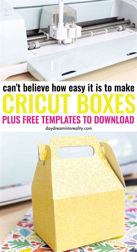 96 Free Cricut Box Template