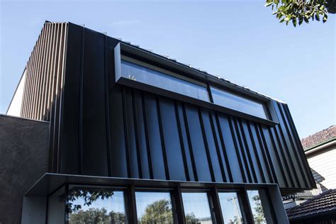 Docker Street House features our Standing Seam wall panel cladding ...