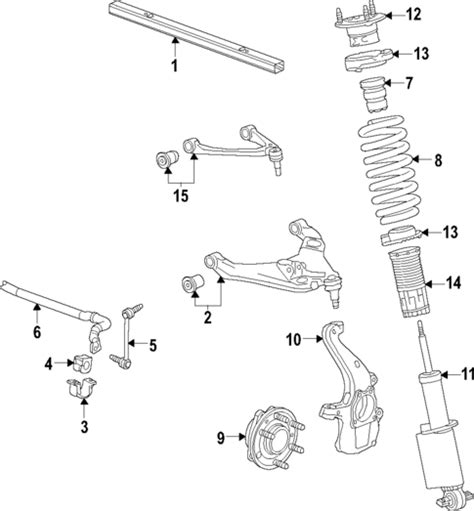 Upper Control Arm For 2023 Gmc Canyon