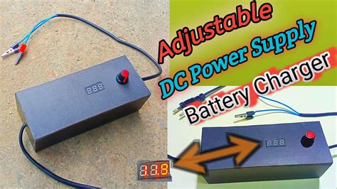 How To Make Adjustable Power Supply Variable Power Supply