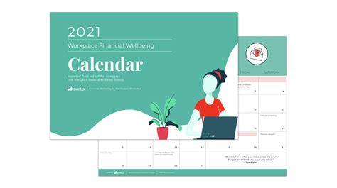 Workplace Financial Wellbeing Calendar [2021 Edition]