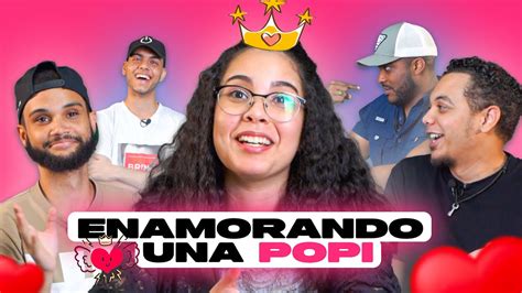 ️enamorando A Una Popi 4 Hombres Youtube