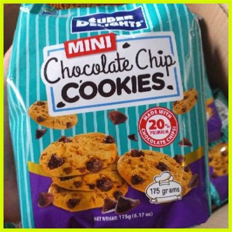 SUPER DELIGHTS MINI CHOCOLATE CHIP COOKIES 175g Shopee Philippines