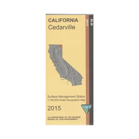 Map: Cedarville CA - CA070S – Public Lands Interpretive Association