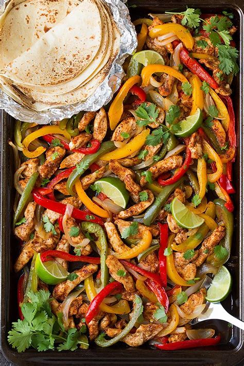 Sheet Pan Chicken Fajitas Cooking Classy