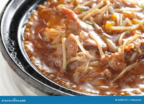 Stew Beef Fine Vermicelli Stock Image Image Of Satay 54591511