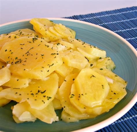 Una Fiera En Mi Cocina Patatas A Lo Pobre En El Microondas Recetas