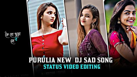 New Purulia Bewafa Lo Fi Style Status Editing Alight Motion Video