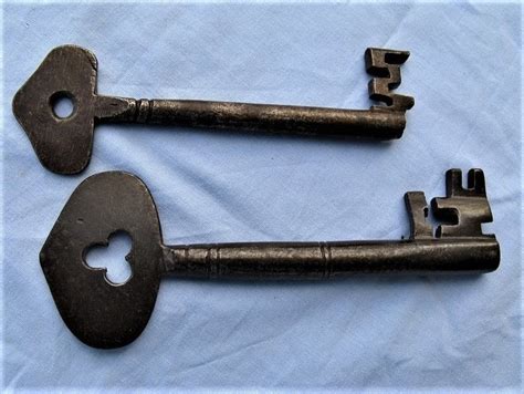 Gothic Keys Iron Wrought Th Century Catawiki