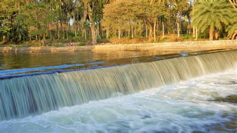 View of Cauvery River from Bridge in Brindavan Gardens Located Inside KRS or Krishna Raja Sagara ...