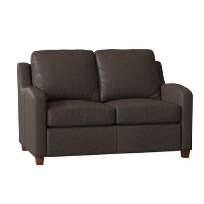 Omnia Leather Chelsea Deco Recessed Arm Loveseat Body Fabric