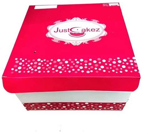 950 gm Printed Kraft Paper Cake Box at Rs 12 piece परटड कक बकस