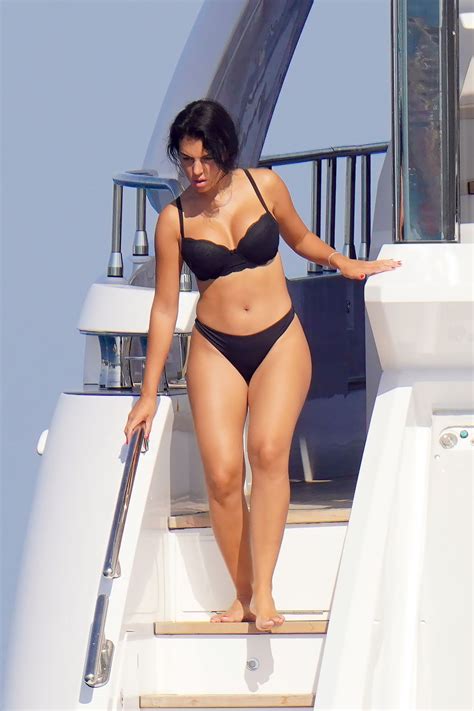 Georgina Rodriguez In Bikini At A Yacht In France 08132020 Hawtcelebs