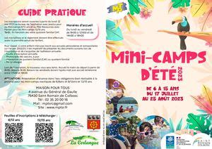 Calam O Plaquette Mini Camps