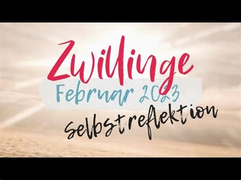 Zwillinge Orakel F R Februar Schau In Den Spiegel Youtube