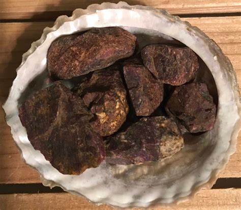 ruby natural raw stone abundance energy  passion natural etsy