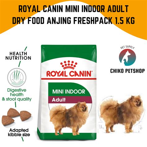 Jual Royal Canin Mini Indoor Adult Dry Food Dog 15 Kg Freshpack