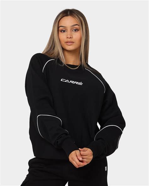 Carré Ange Crewneck Black Culture Kings Us