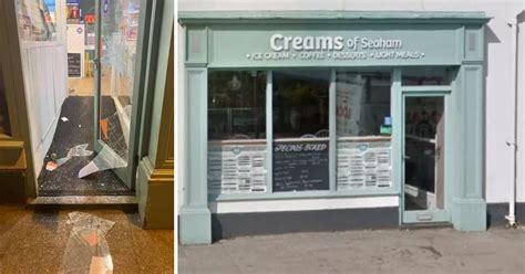 Cash Stolen By Burglars After Creams Of Seaham Cafe Targeted In Break