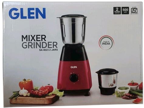 Glen SA 4032 Mixer Grinder For Wet Dry Grinding At Rs 1950 Piece In