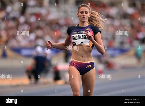 Natalia Kaczmarek Of Poland Competes In 400 Meters Women During The