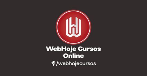 WebHoje Cursos Online Facebook Linktree