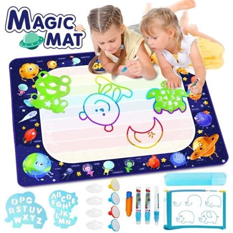 Tapis de Dessin à l Eau Jouet Enfant Tapis Doodle Peinture Magique 100