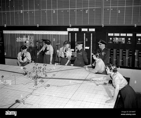 Raf Operations Room Stock Photo Alamy