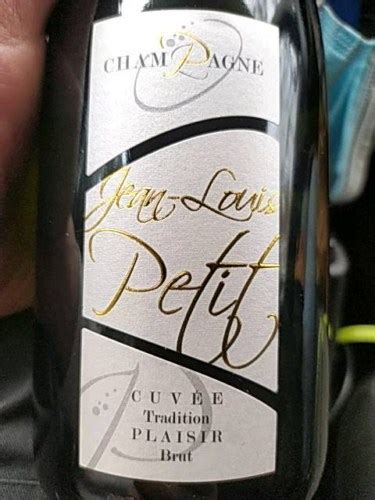 Jean Louis Petit Cuvée Plaisir Tradition Brut Champagne Vivino Australia