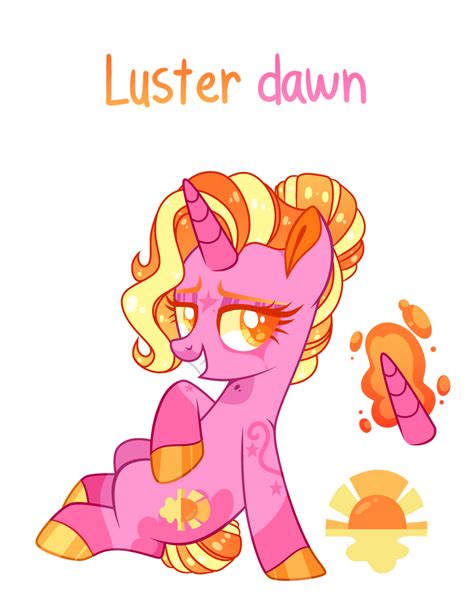 Mlp Next gen Luster dawn by Lilywolfpie on DeviantArt