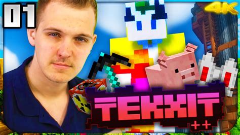 Let S Play Minecraft Tekxit 1 ⛏️ Themenprojekt Mit 100 Mods Youtube