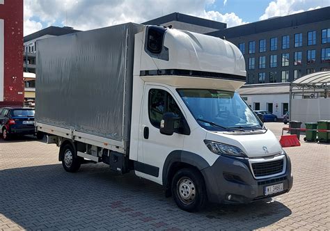 Peugeot Boxer Plandeka 8 Europalet Plandeka Wynajem Długoterminowy i