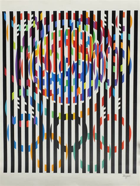 Message Of Peace By Yaacov Agam Printed Editions