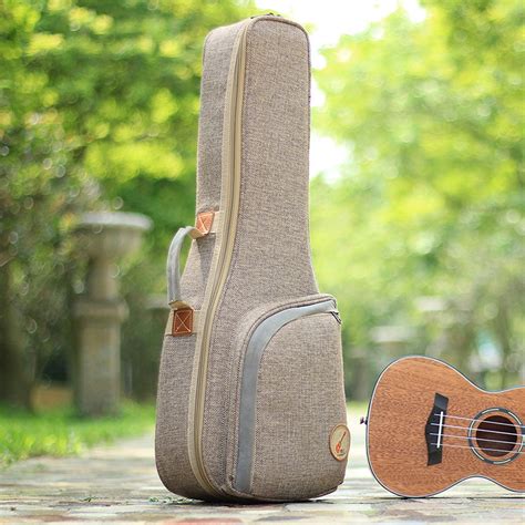 Ukulele Bag Case Thicken 20 Mm Soprano Concert Tenor Backpack Handbag 21 23 24 26 Inch