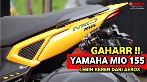 LAWAN VARIO 160 NEW YAMAHA MIO 155 DEK RATA TERBARU 2024 LEBIH KEREN