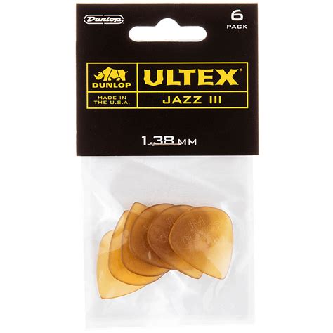 Dunlop Ultex Jazz Iii Mm Pcs Plektrum