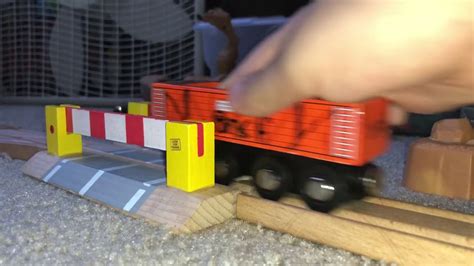 Bnsf Wooden Train Youtube