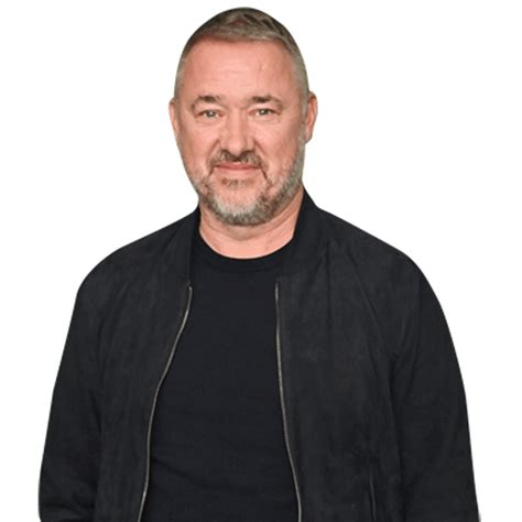 Stephen Hendry Black Outfit Half Body Buddy Celebrity Cutouts