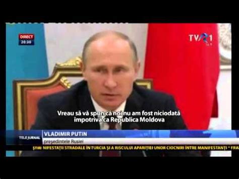 Putin I A Repro At Lui Nicolae Timofti C Nu A Anun At Planu Youtube