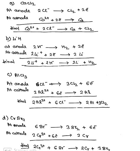 [Solved] 45. Write the half-reactions and cell reaction occurring ...