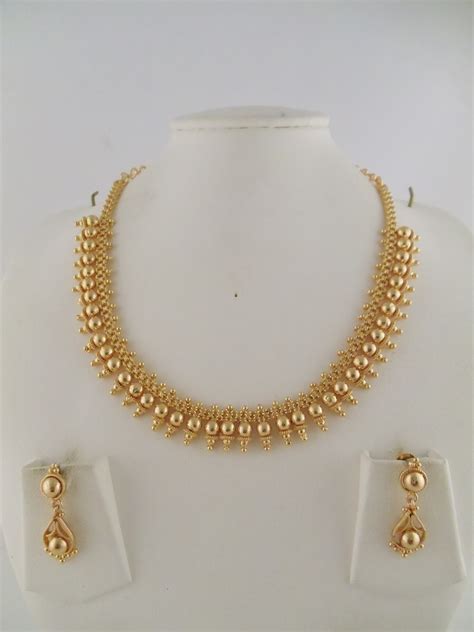 1gm Gold Jewelry Necklace Sets