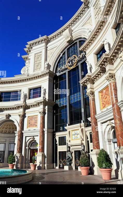 The Forum Shops At Caesars Palace In Las Vegas Nevada Stock Photo Alamy