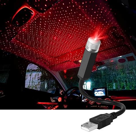 URAQT LED Atmosphere Lights USB Star sufitowe oświetlenie wnętrza