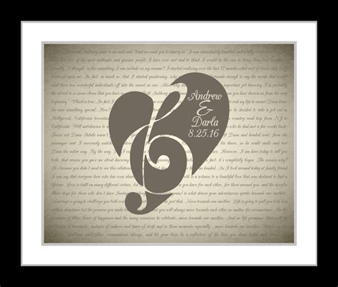 Customized Song Lyrics Print Ts For Music Lover Lyrics Etsy