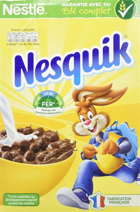 Nestlé Céréales Nesquik 450 g Lot de 5 Amazon fr Epicerie