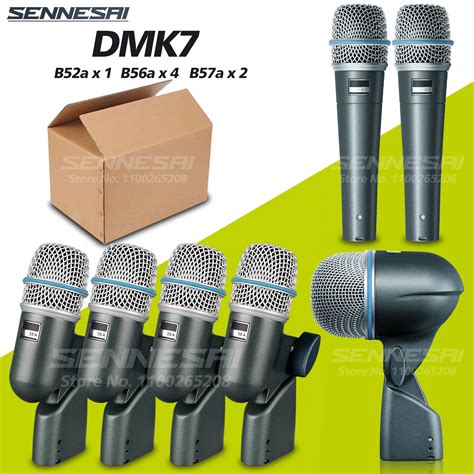 Sennesai Beta Dmk Micr Fono De Tambor Din Mico Con Cable Metal