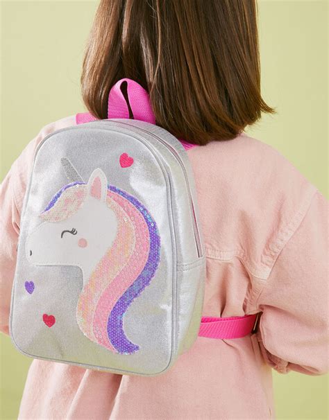 Girls Unicorn Backpack Girls Backpacks Accessorize Uk