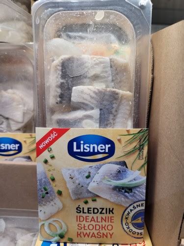 LISNER ŚLEDZIK SŁODKO KWAŚNY 200G eHurtowniaSzczecin eu