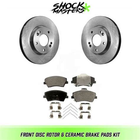 Front Disc Rotor Ceramic Brake Pads For 2017 Hyundai Elantra EBay