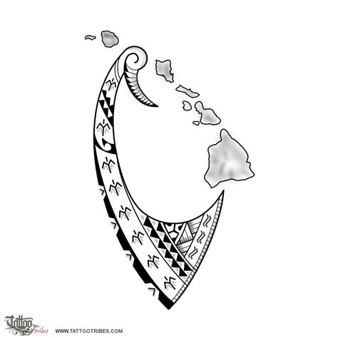 Ironman (MDOT integration) hawaii fish hook original Polynesian tattoo design